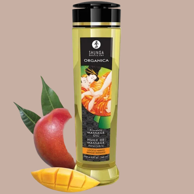 Shunga – Organic Mango Massage Oil 240ml