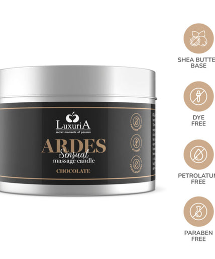 INTIMATELINE LUXURIA - CHOCOLADE MASSAGEKAARS INTIMATELINE LUXURIA - CHOCOLADE MASSAGEKAARS