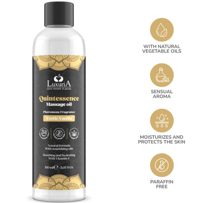 INTIMATELINE LUXURIA - EXOTISCHE VANILLE MASSAGEOLIE 150 ML