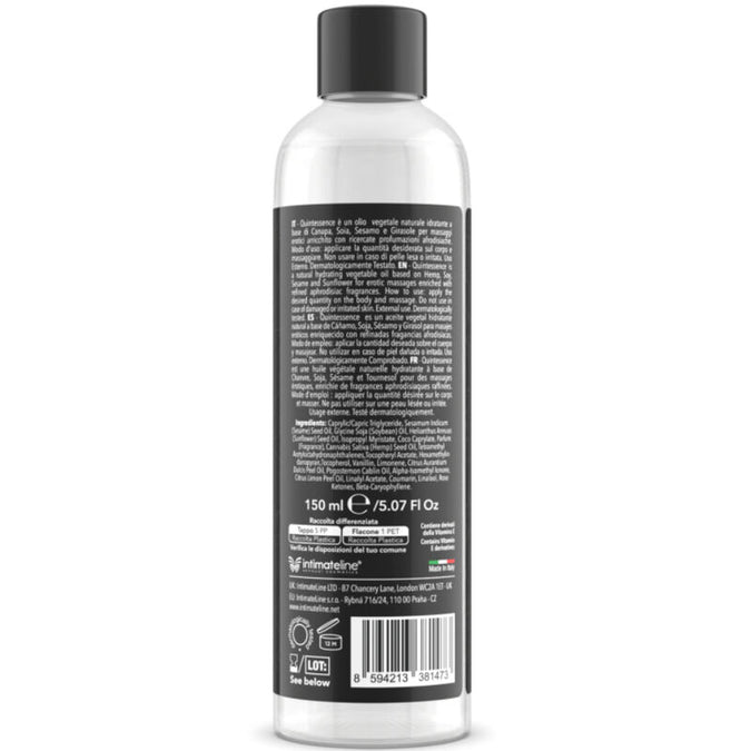 INTIMATELINE LUXURIA - EXOTISCHE VANILLE MASSAGEOLIE 150 ML