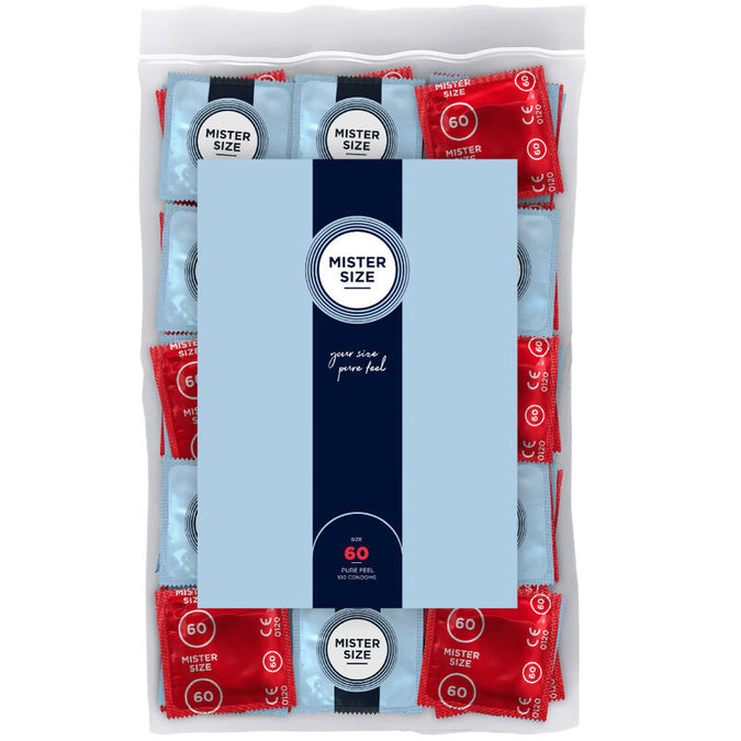 MISTER SIZE - CONDOOMMAAT XL 60 MM (100 STUKS)