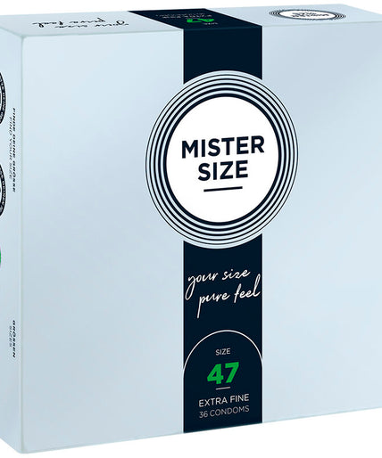MISTER SIZE - CONDOMS SIZE XS 47 MM (36 UNITS) MISTER SIZE - CONDOMS SIZE XS 47 MM (36 UNITS)