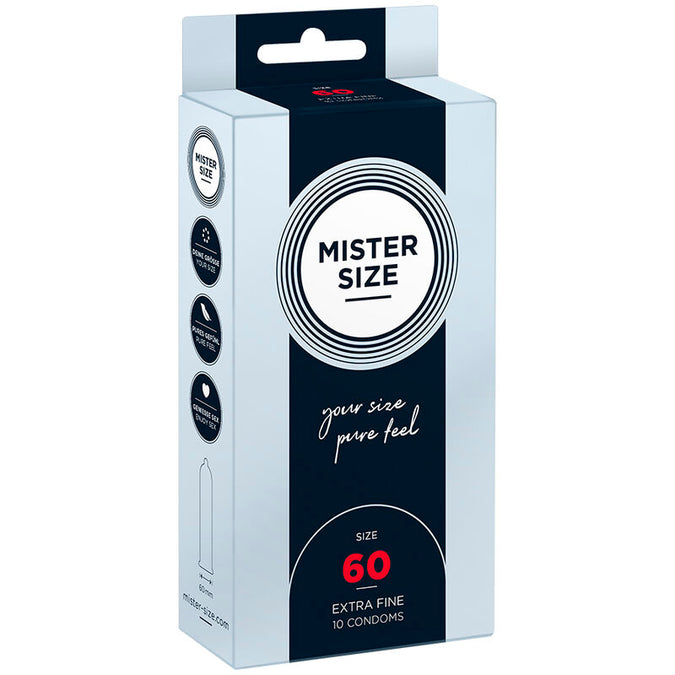 Mister Size – Condom Size XL 60 Mm (10 Units)