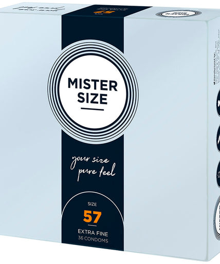 MISTER SIZE - CONDOM SIZE L 57 MM (36 UNITS) MISTER SIZE - CONDOM SIZE L 57 MM (36 UNITS)