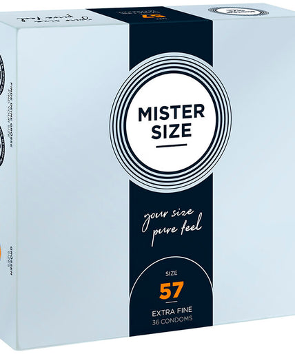 MISTER SIZE - CONDOM SIZE L 57 MM (36 UNITS) MISTER SIZE - CONDOM SIZE L 57 MM (36 UNITS)