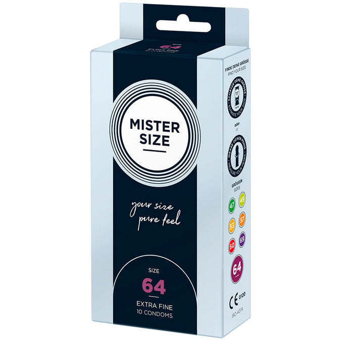 Mister Size – Condoms Size XXL 64 Mm (10 Units)