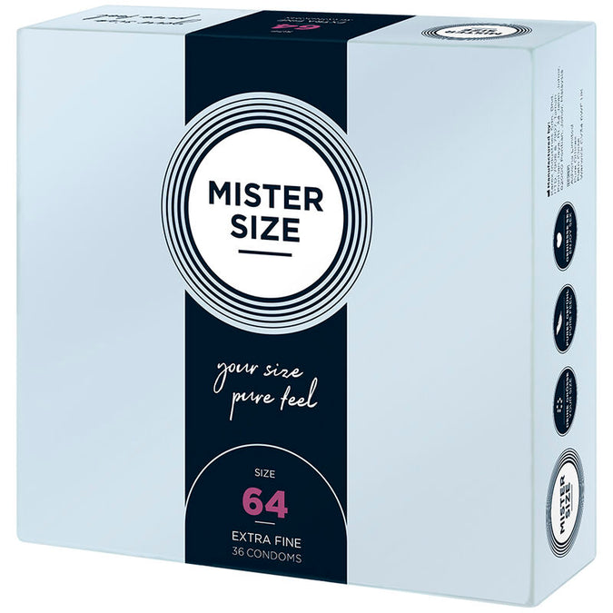 MISTER SIZE - CONDOMS MAAT XXL 64 MM (36 STUKS)