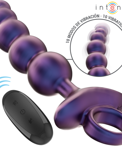 INTENSE - TITO VIBRATING ANAL PLUG MODEL 3 REMOTE CONTROL INTENSE - TITO VIBRATING ANAL PLUG MODEL 3 REMOTE CONTROL