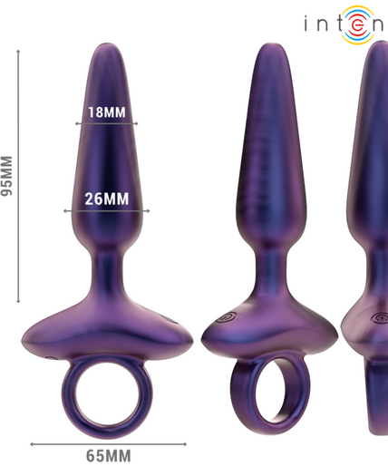 INTENSE - MARLON VIBRATING ANAL PLUG MODEL 4 REMOTE CONTROL INTENSE - MARLON VIBRATING ANAL PLUG MODEL 4 REMOTE CONTROL