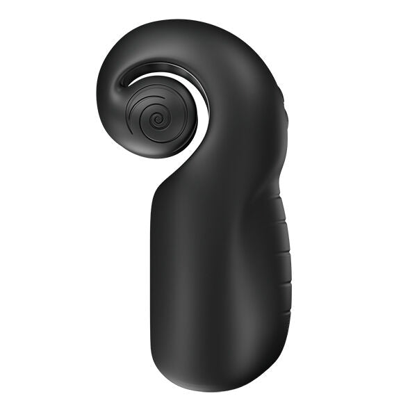 SNAIL VIBE - EVO FOR HIM MANNELIJKE MASTURBATOR SLIDE NROLL ZWART