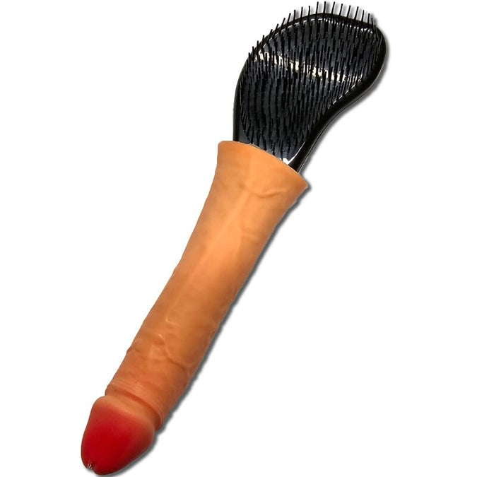 Diablo Picante – Haarborstel met penis aan de punt