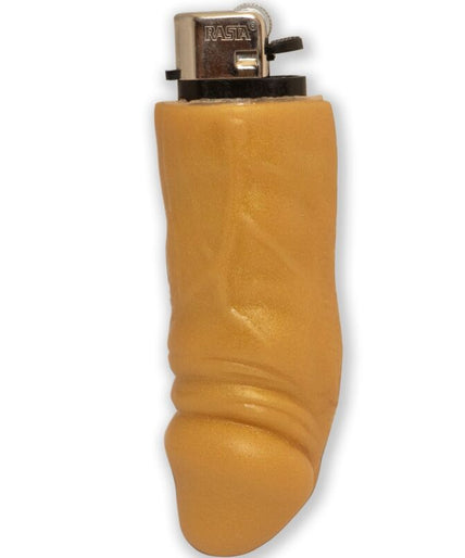 DIABLO PICANTE - GOLDEN PENIS-SHAPED RECHARGEABLE LIGHTER DIABLO PICANTE - GOLDEN PENIS-SHAPED RECHARGEABLE LIGHTER