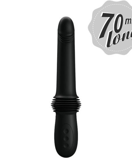 PRETTY LOVE - PAZUZU VIBRATOR 3 THRUST MODES BLACK PRETTY LOVE - PAZUZU VIBRATOR 3 THRUST MODES BLACK
