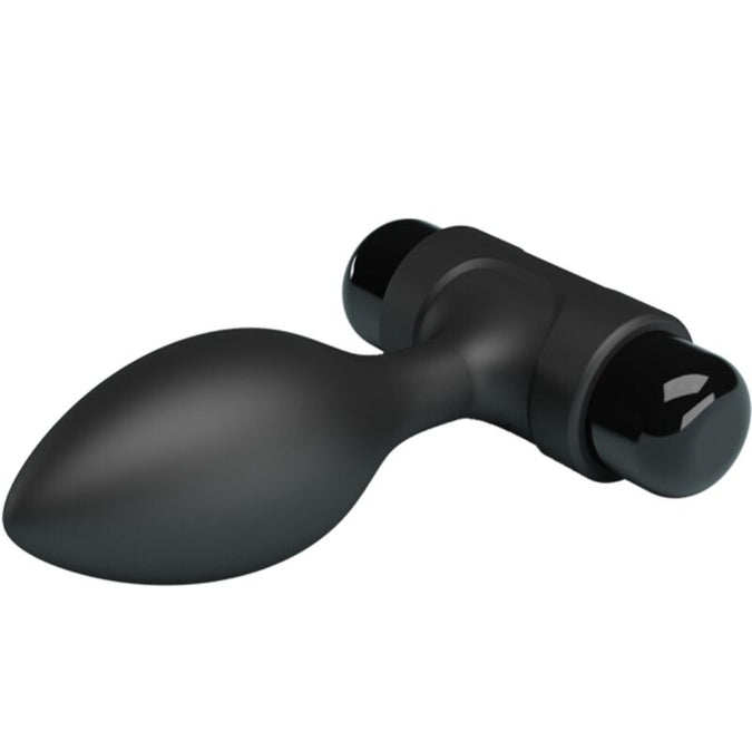 Pretty Love – Vibra Butt 10 Vibraties Anale Plug Zwart