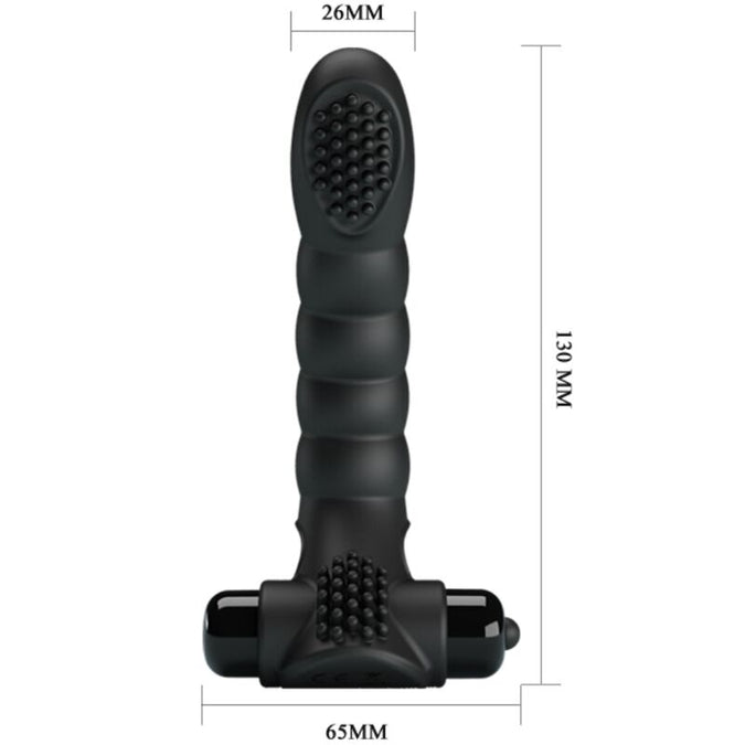 Pretty Love – Alexander Finger Vibrator 10 Vibrations Black