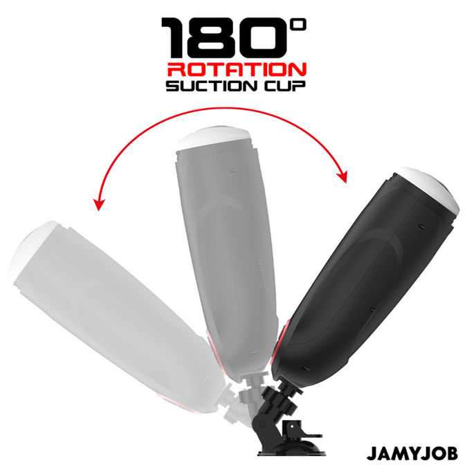 JAMYJOB - GRAVITY AUTOMATIC VAGINA-MASTURBATOR MET 5 STUWMODI EN GELUIDSEFFECTEN