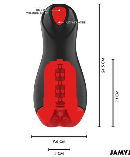 JAMYJOB - CORE-X AUTOMATIC MASTURBATOR 5 SUCTION AND VIBRATION MODES JAMYJOB - CORE-X AUTOMATIC MASTURBATOR 5 SUCTION AND VIBRATION MODES