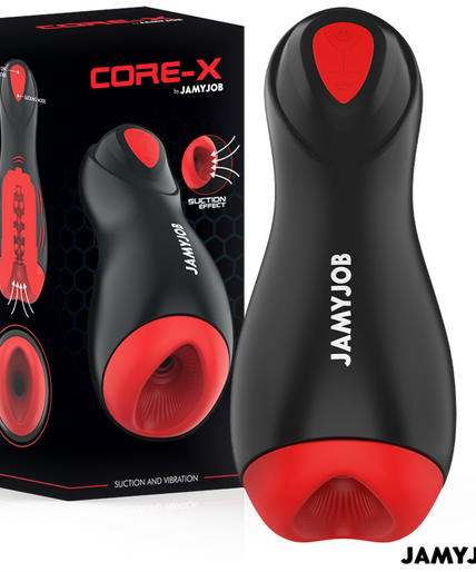 JAMYJOB - CORE-X AUTOMATIC MASTURBATOR 5 SUCTION AND VIBRATION MODES JAMYJOB - CORE-X AUTOMATIC MASTURBATOR 5 SUCTION AND VIBRATION MODES