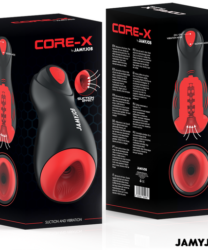 JAMYJOB - CORE-X AUTOMATIC MASTURBATOR 5 SUCTION AND VIBRATION MODES JAMYJOB - CORE-X AUTOMATIC MASTURBATOR 5 SUCTION AND VIBRATION MODES