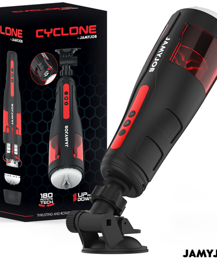 JAMYJOB - CYCLONE AUTOMATIC VAGINA MASTURBATOR 10 ROTATION AND THRUST MODES JAMYJOB - CYCLONE AUTOMATIC VAGINA MASTURBATOR 10 ROTATION AND THRUST MODES