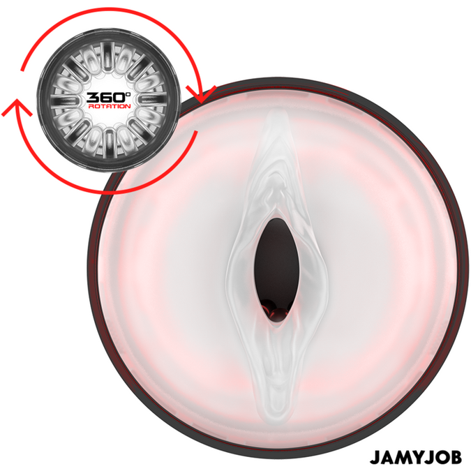Jamyjob – Cyclone Automatic Vagina Masturbator 10 Rotation And Thrust Modes