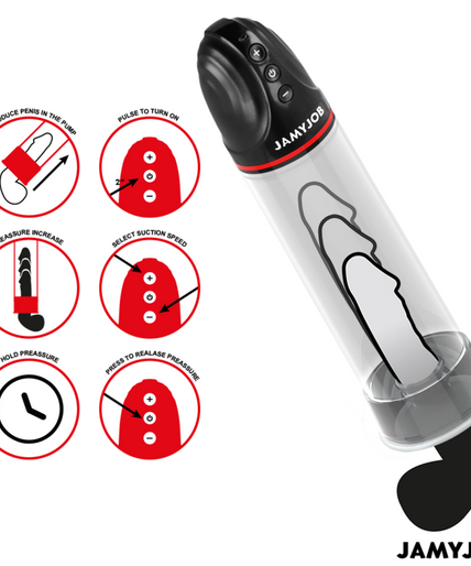 JAMYJOB - XPAND AUTOMATIC PUMP 3 SUCTION LEVELS GREY JAMYJOB - XPAND AUTOMATIC PUMP 3 SUCTION LEVELS GREY
