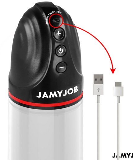 JAMYJOB - XPAND AUTOMATIC PUMP 3 SUCTION LEVELS GREY JAMYJOB - XPAND AUTOMATIC PUMP 3 SUCTION LEVELS GREY