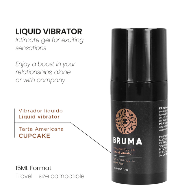 Bruma – Liquid Vibrator Ultra Sliding Cupcake 15 Ml