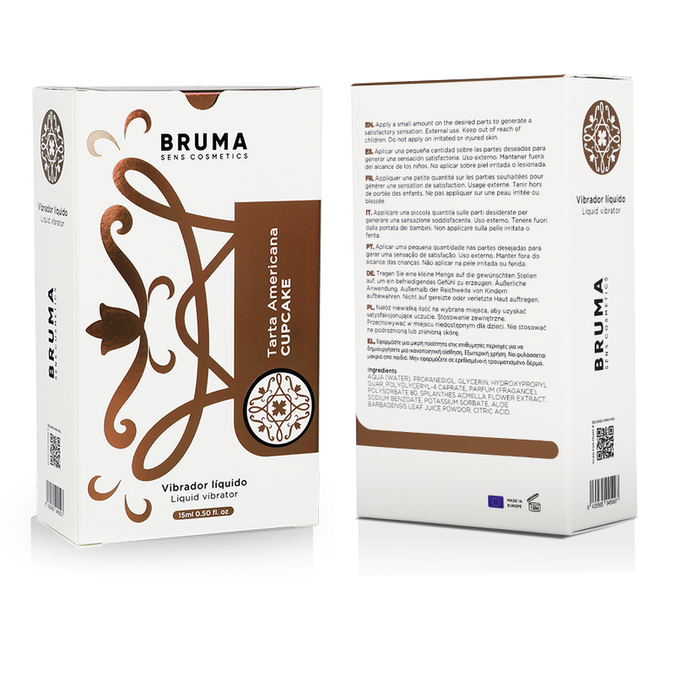 Bruma – Liquid Vibrator Ultra Sliding Cupcake 15 Ml