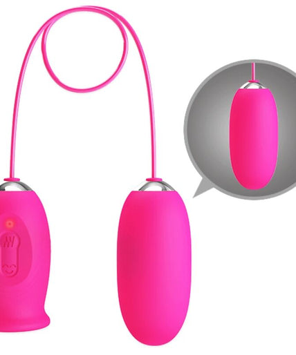 PRETTY LOVE - DAISY VIBREREND EI + CLITORISSTIMULERENDE TONG ROZE PRETTY LOVE - DAISY VIBREREND EI + CLITORISSTIMULERENDE TONG ROZE