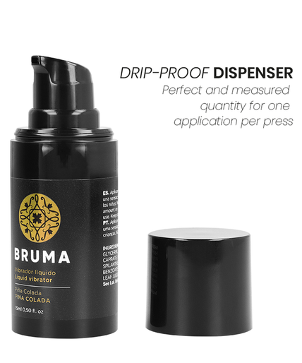 BRUMA - LIQUID VIBRATOR ULTRA GLIJDEND PINA COLADA 15 ML BRUMA - LIQUID VIBRATOR ULTRA GLIJDEND PINA COLADA 15 ML
