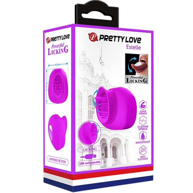 PRETTY LOVE - ESTELLE TONGUE CLITORISSTIMULATOR 12 TRILLINGEN PAARS