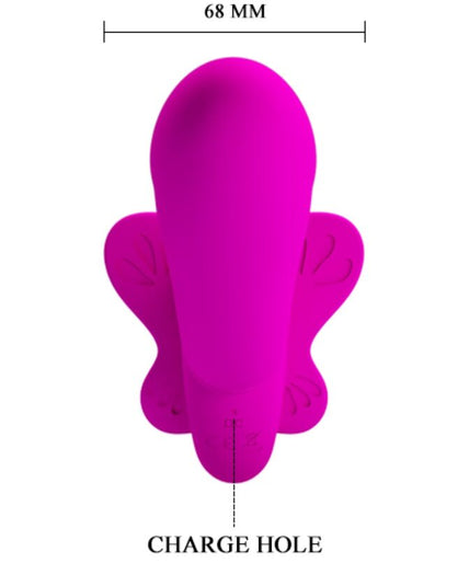 PRETTY LOVE - VALERIE DOUBLE STRAP-ON VIBRATOR 12 VIBRATIONS PURPLE PRETTY LOVE - VALERIE DOUBLE STRAP-ON VIBRATOR 12 VIBRATIONS PURPLE