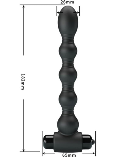 PRETTY LOVE - LYNN SILICONE ANAL PLUG 10 VIBRATIONS BLACK PRETTY LOVE - LYNN SILICONE ANAL PLUG 10 VIBRATIONS BLACK