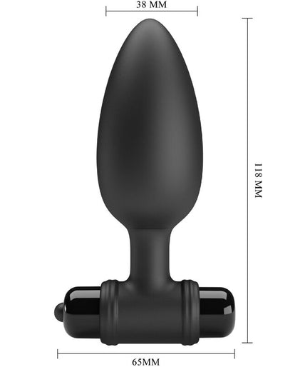 Pretty Love – Vibra Butt Plug 2 Anale Plug 10 Vibraties Zwart Pretty Love – Vibra Butt Plug 2 Anale Plug 10 Vibraties Zwart