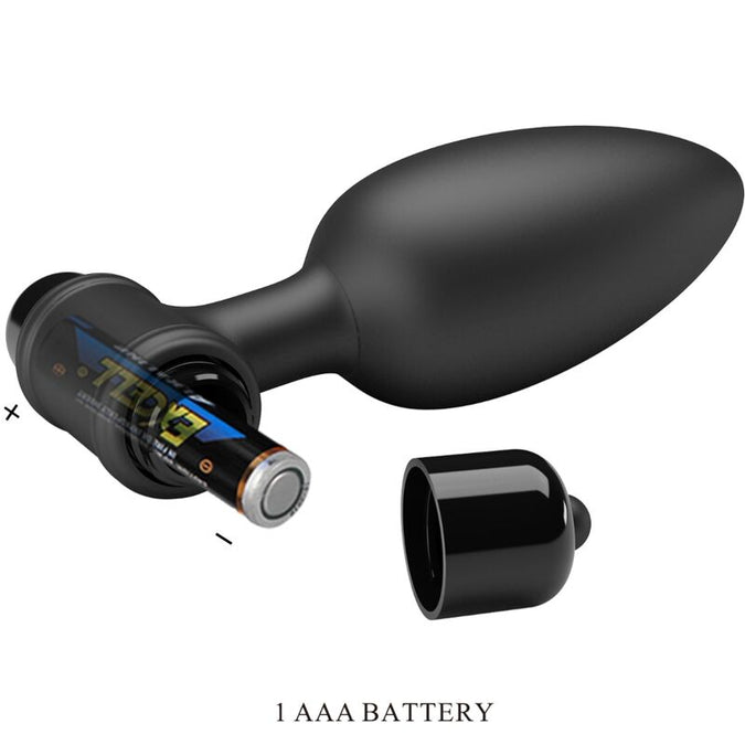 Pretty Love – Vibra Butt Plug 2 Anal Plug 10 Vibrations Black