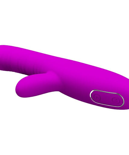 PRETTY LOVE - ANGELIQUE MULTIFUNCTION VIBRATOR + CLITORIS STIMULATOR PURPLE PRETTY LOVE - ANGELIQUE MULTIFUNCTION VIBRATOR + CLITORIS STIMULATOR PURPLE