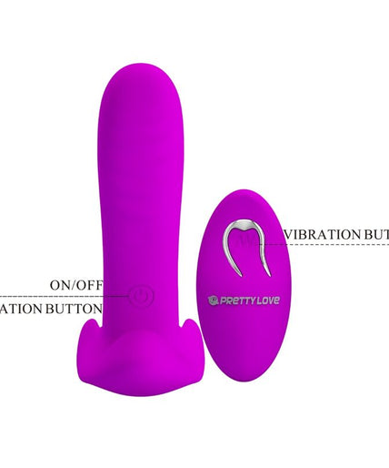 PRETTY LOVE - MASSAGER & VIBRATOR 12 VIBRATIONS REMOTE CONTROL PURPLE PRETTY LOVE - MASSAGER & VIBRATOR 12 VIBRATIONS REMOTE CONTROL PURPLE