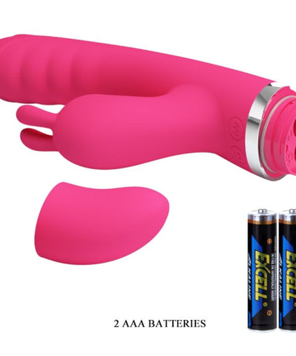 PRETTY LOVE - PHOENIX MULTIFUNCTION RABBIT VIBRATOR PINK PRETTY LOVE - PHOENIX MULTIFUNCTION RABBIT VIBRATOR PINK