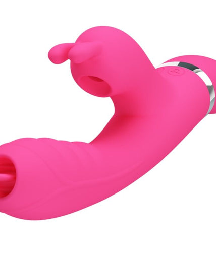 PRETTY LOVE - PHOENIX MULTIFUNCTION RABBIT VIBRATOR PINK PRETTY LOVE - PHOENIX MULTIFUNCTION RABBIT VIBRATOR PINK