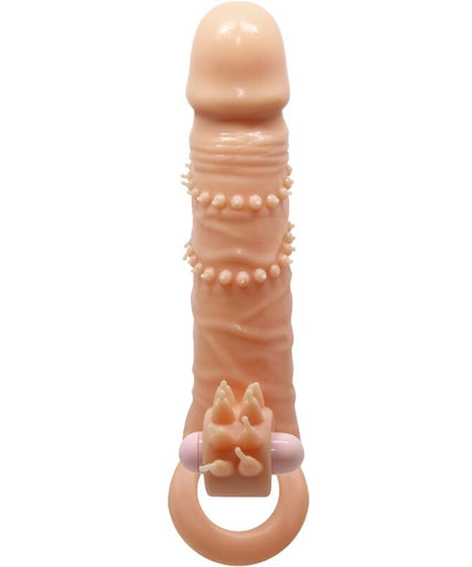 PRETTY LOVE - CONNOR PENIS SLEEVE + CLITORIS STIMULATOR FLESH PRETTY LOVE - CONNOR PENIS SLEEVE + CLITORIS STIMULATOR FLESH