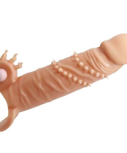 PRETTY LOVE - CONNOR PENIS SLEEVE + CLITORIS STIMULATOR FLESH PRETTY LOVE - CONNOR PENIS SLEEVE + CLITORIS STIMULATOR FLESH