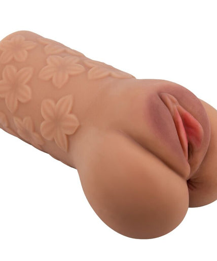 CRAZY BULL - SCARLET VAGINA AND ANUS DESIGN WITH FLOWERS FLESH CRAZY BULL - SCARLET VAGINA AND ANUS DESIGN WITH FLOWERS FLESH