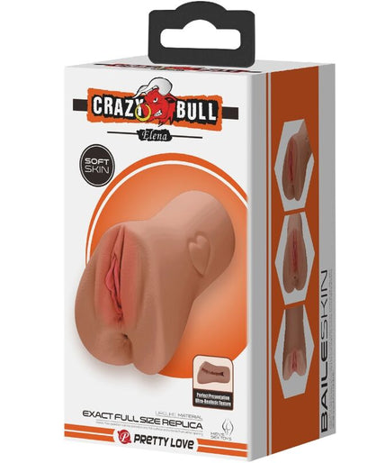 CRAZY BULL - SCARLET VAGINA AND ANUS DESIGN WITH A HEART FLESH CRAZY BULL - SCARLET VAGINA AND ANUS DESIGN WITH A HEART FLESH