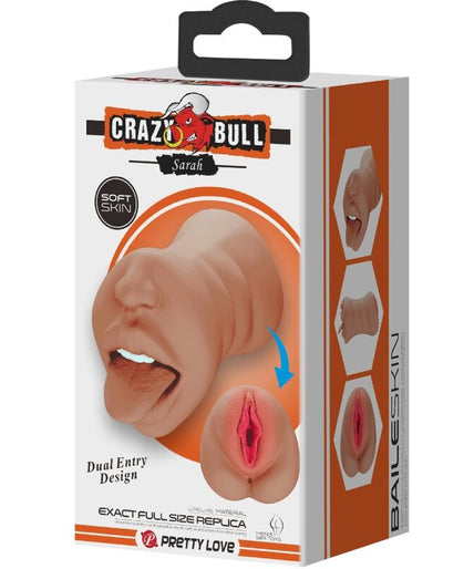 Crazy Bull – Sarah Double Masturbator Mouth & Vagina Flesh Crazy Bull – Sarah Double Masturbator Mouth & Vagina Flesh