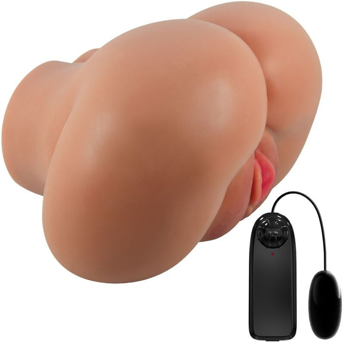 Crazy Bull – Luna Vibrator-Butt mit realistischem Vagina- und Anus-Design Fernbedienung