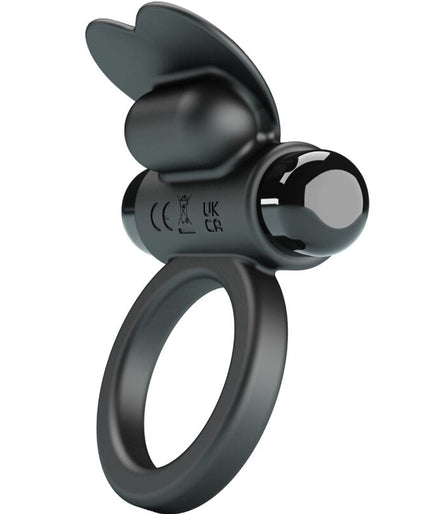 PRETTY LOVE - DEBONAIRE VIBRATING RING RABBIT 10 VIBRATIONS BLACK PRETTY LOVE - DEBONAIRE VIBRATING RING RABBIT 10 VIBRATIONS BLACK