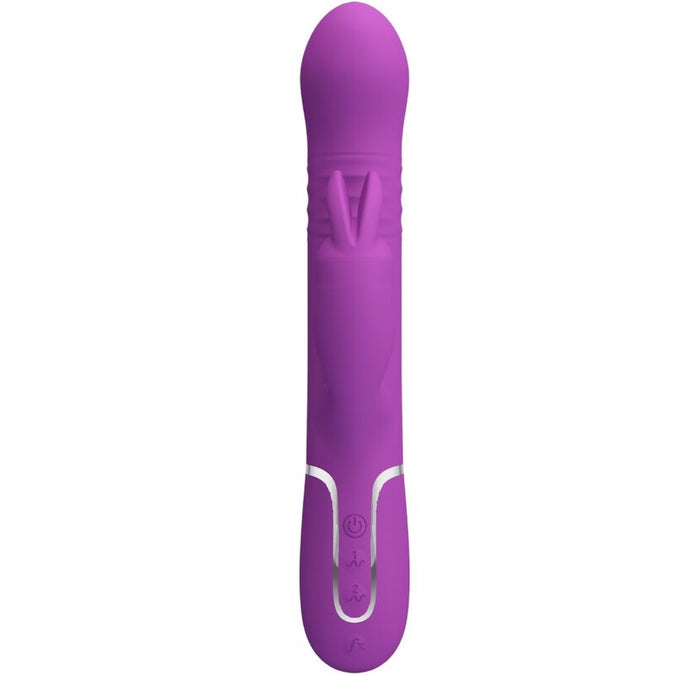 PRETTY LOVE - COALE 4-IN-1 MULTIFUNCTIONELE KONIJNENVIBRATOR PAARS