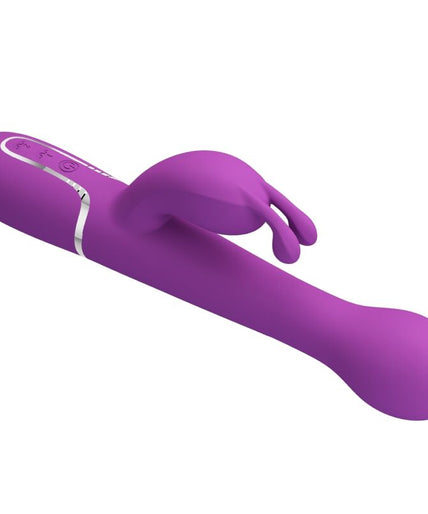PRETTY LOVE - DEJON 3 IN 1 MULTIFUNCTION RABBIT VIBRATOR PURPLE PRETTY LOVE - DEJON 3 IN 1 MULTIFUNCTION RABBIT VIBRATOR PURPLE