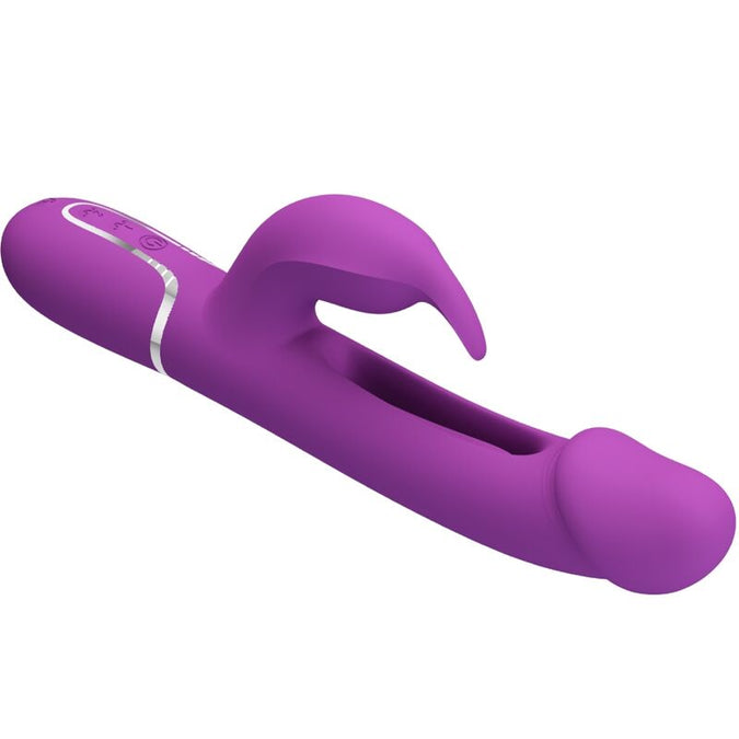 PRETTY LOVE - KAMPAS 3 IN 1 MULTIFUNCTIONELE KONIJNENVIBRATOR PAARS
